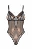 Obsessive Soranna Crotchless Teddy body damskie tył